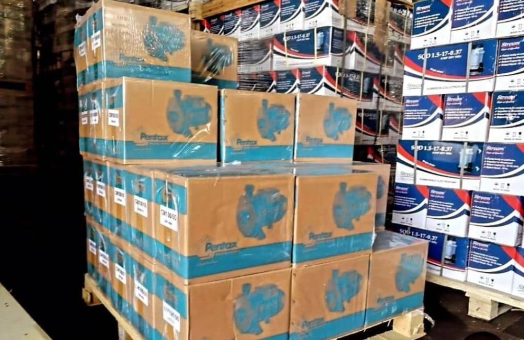 نمایندگی واردات و فروش عمده پمپ آب پنتاکس صباحی در رشت