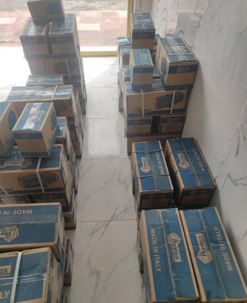 نمایندگی واردات و فروش عمده پمپ آب پنتاکس صباحی در رشت