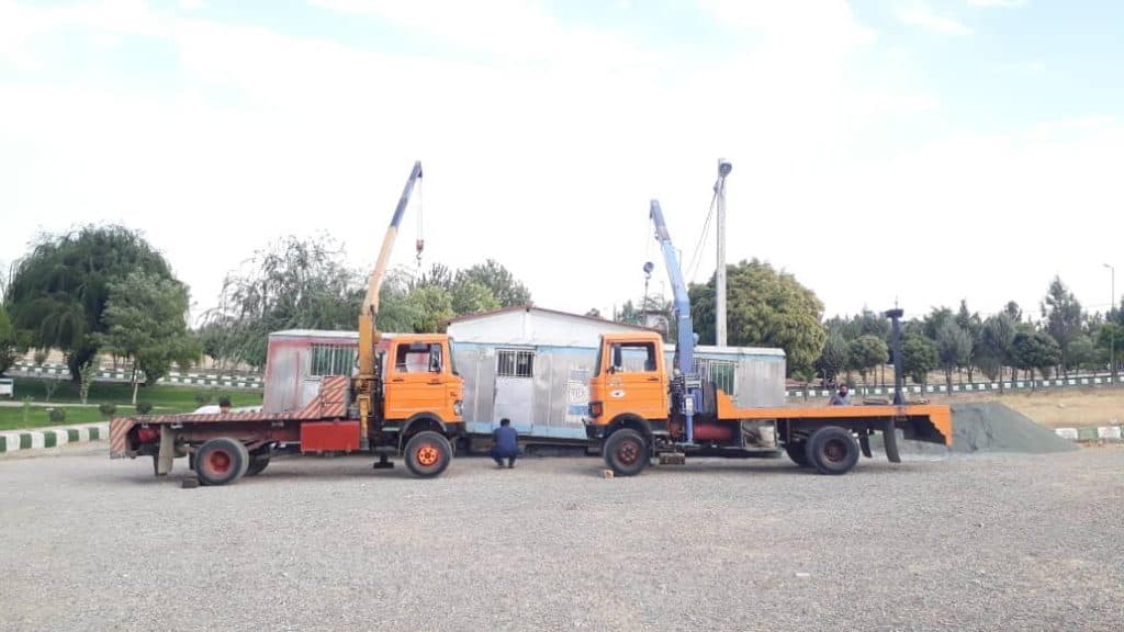 اجاره جرثقیل سبد ثابت و کفی دار سلطانی در کرمانشاه