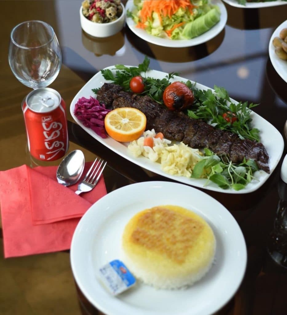 باغ رستوران ایرونی در شیراز