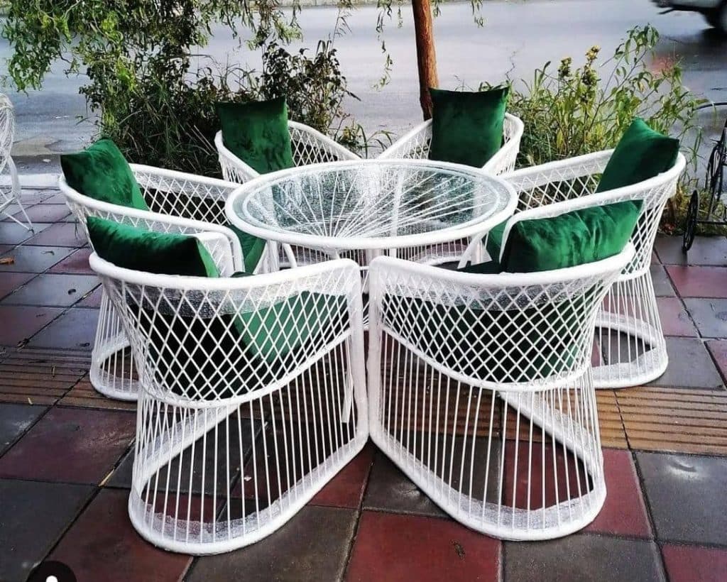 فروش مبلمان باغی جعفری در کردان کرج