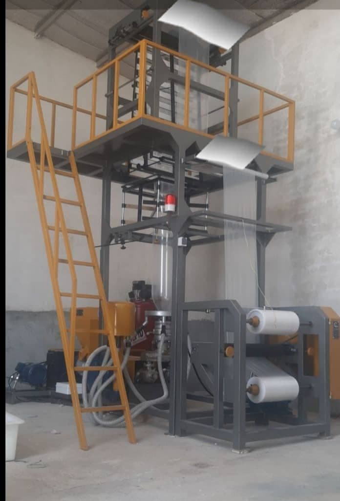 ساخت و فروش دستگاه تولید نایلون و پلاستیک دسته دار شاخه گستران در اراک