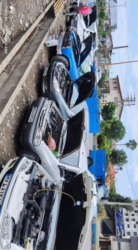 تعمیر و نصب تخصصی کولر اتومبیل آیس لند در نشتارود