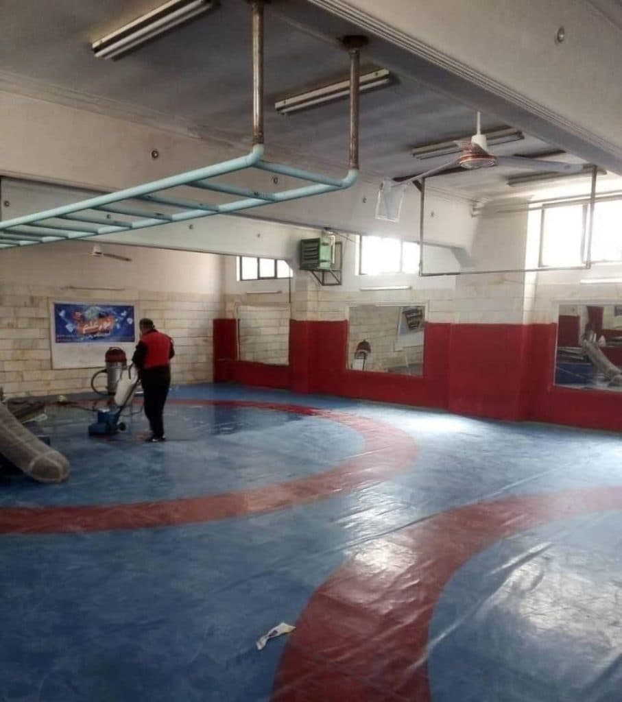 شرکت خدماتی نظافتی تاج محمودی در تهران