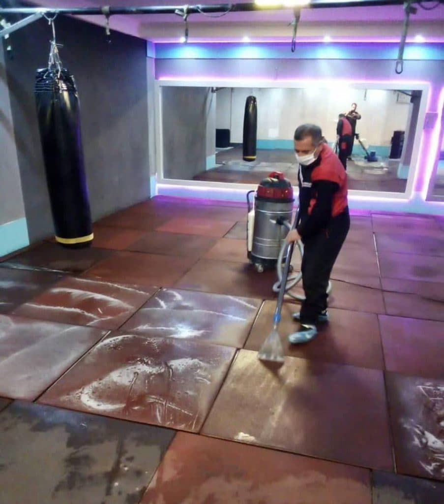 شرکت خدماتی نظافتی تاج محمودی در تهران