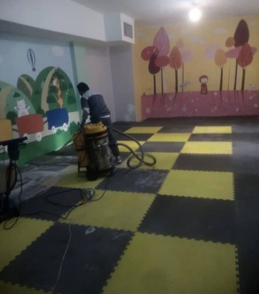 شرکت خدماتی نظافتی تاج محمودی در تهران