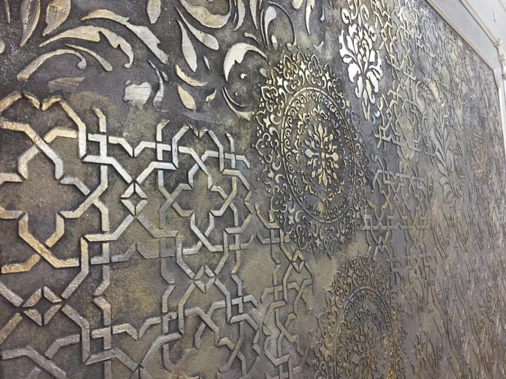 خدمات پتینه و پوشش های دکوراتیو گروه هنری نقشینه در اهواز