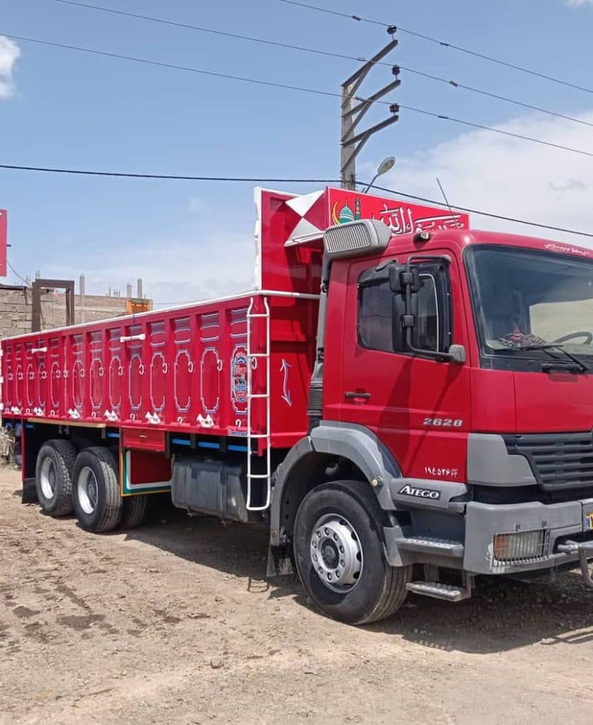 اتاقسازی کامیون مهران در بوکان