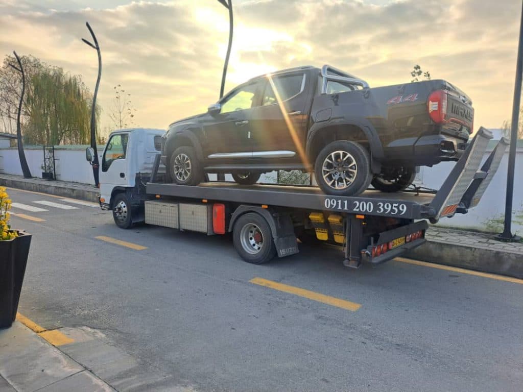 شرکت امدادخودرو و خودروبر پاسارگاد در بابلسر