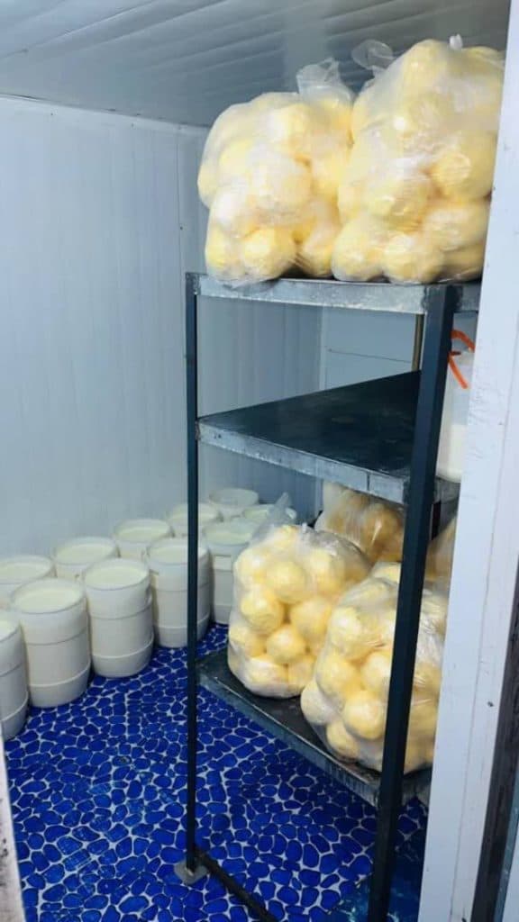 تولید و اجرا سردخانه لبنیات کولینکس استیل در اصفهان