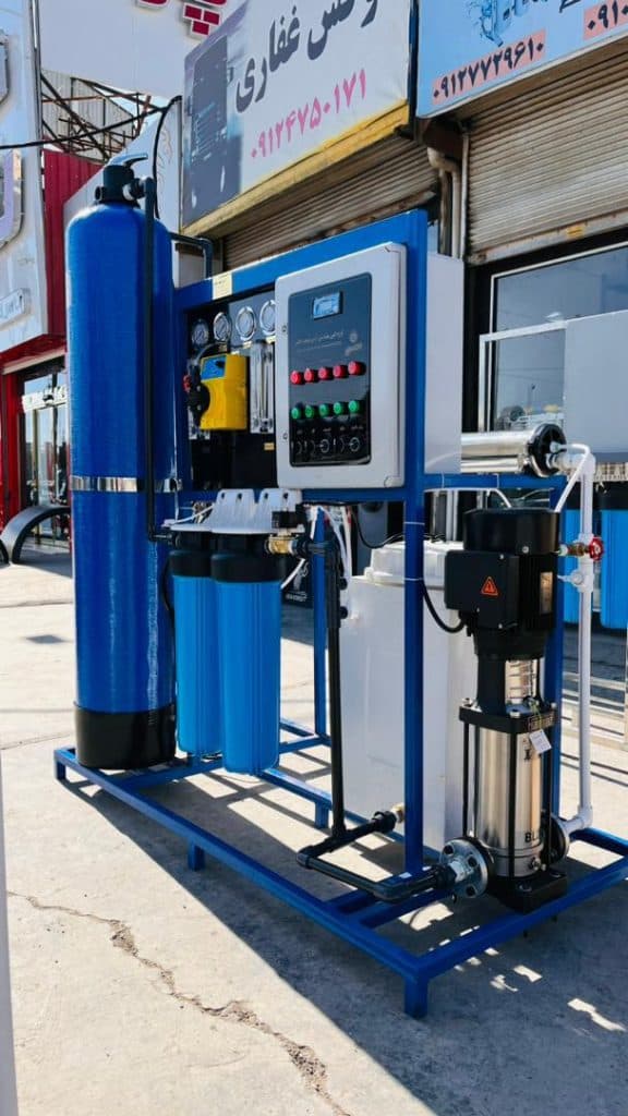 ساخت و فروش دستگاه تصفیه آب صنعتی و کشاورزی آذین صنعت اطلس در بوشهر