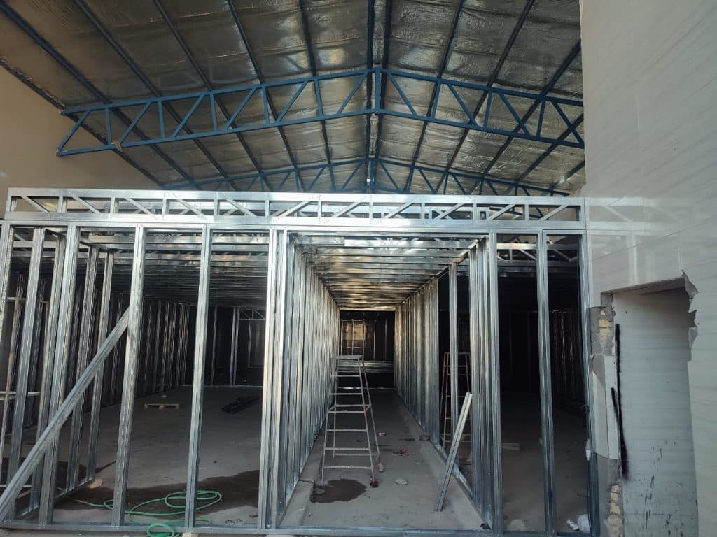 ساخت ساختمان با سازه های LSF لطفی در اردکان