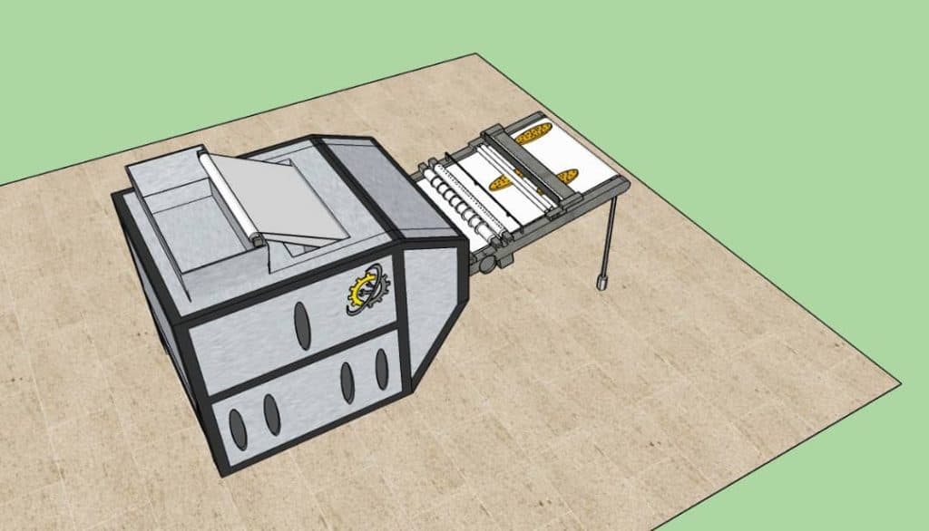 تولید و فروش دستگاه تمام اتوماتیک نانوایی ایران یاپ در تبریز