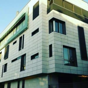 طراحی و اجرای نمای فلزی فرجی در شیراز