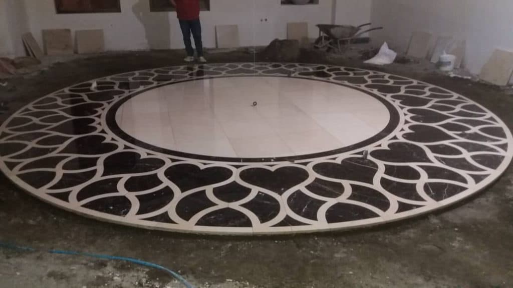 کاشی کاری و اسلب سلمانی زاده در تبریز