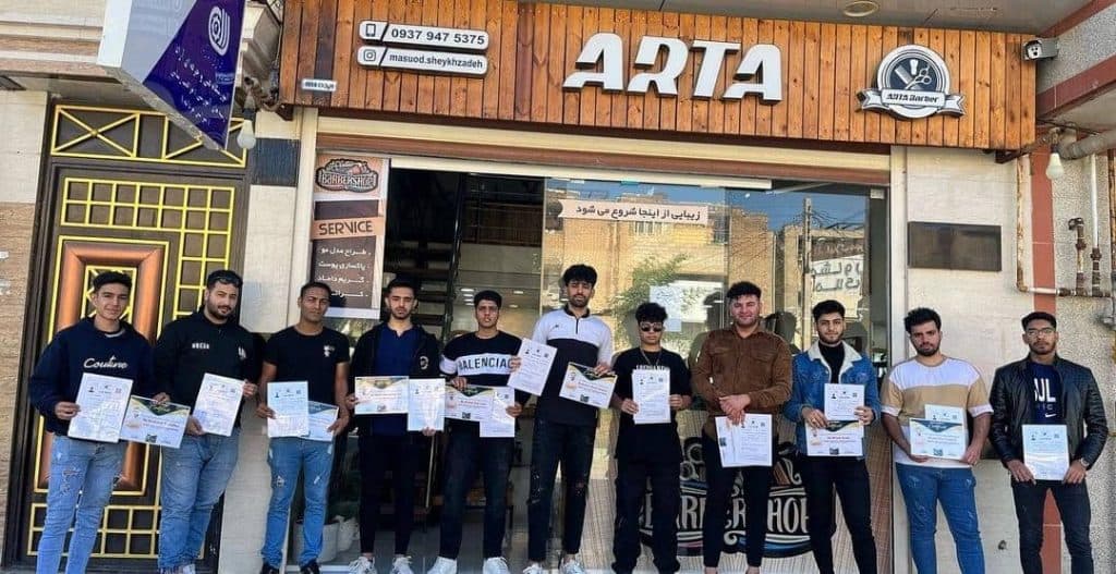 آموزشگاه کوتاهی لیرینگ و فیدمو مسعود در شوشتر