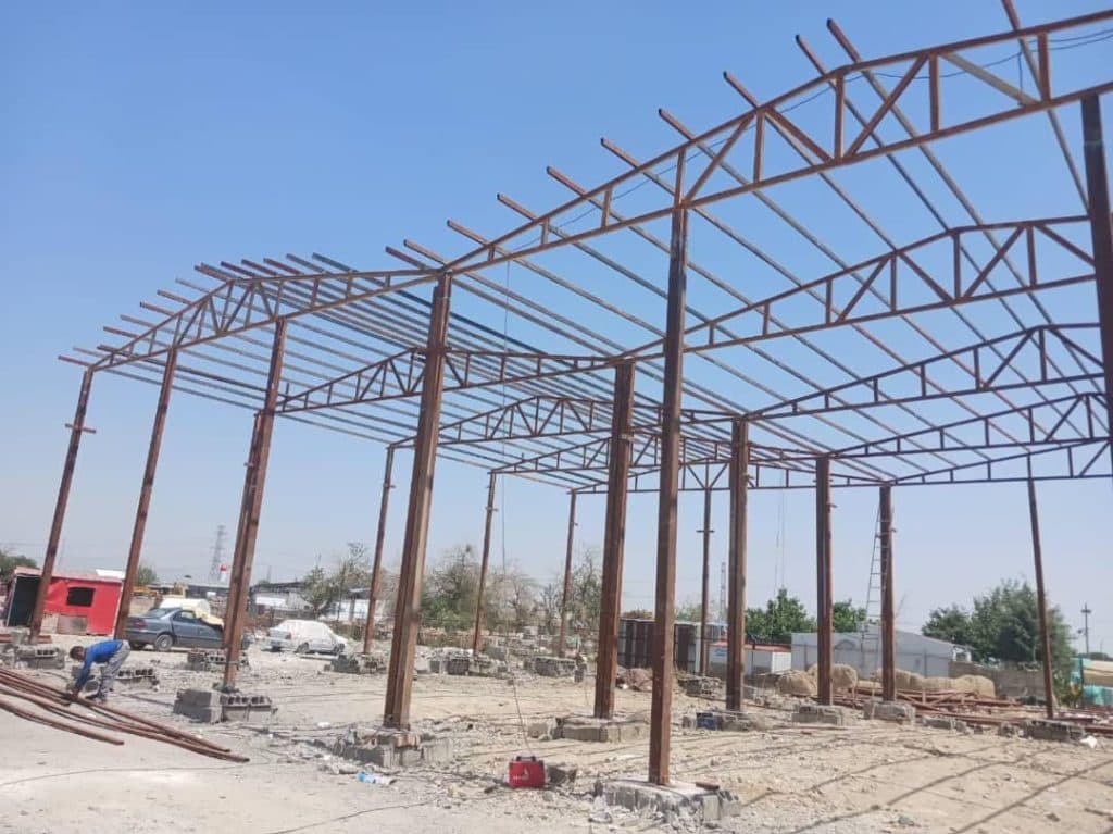 سقف شیروانی آلاچیق گستر پوشش در تهران