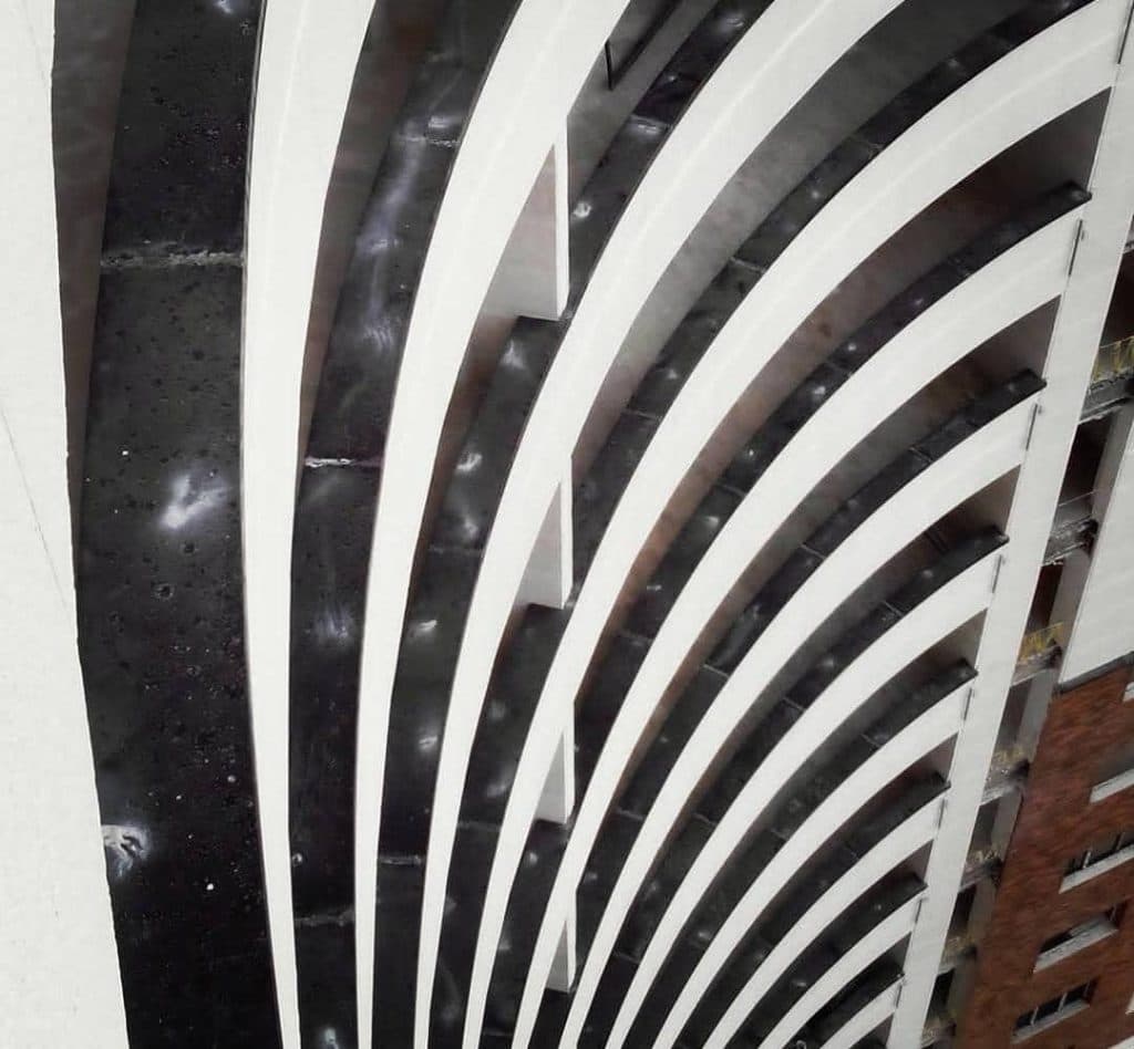 اجرای فلاشینگ نما سبلان صنعت در رامسر