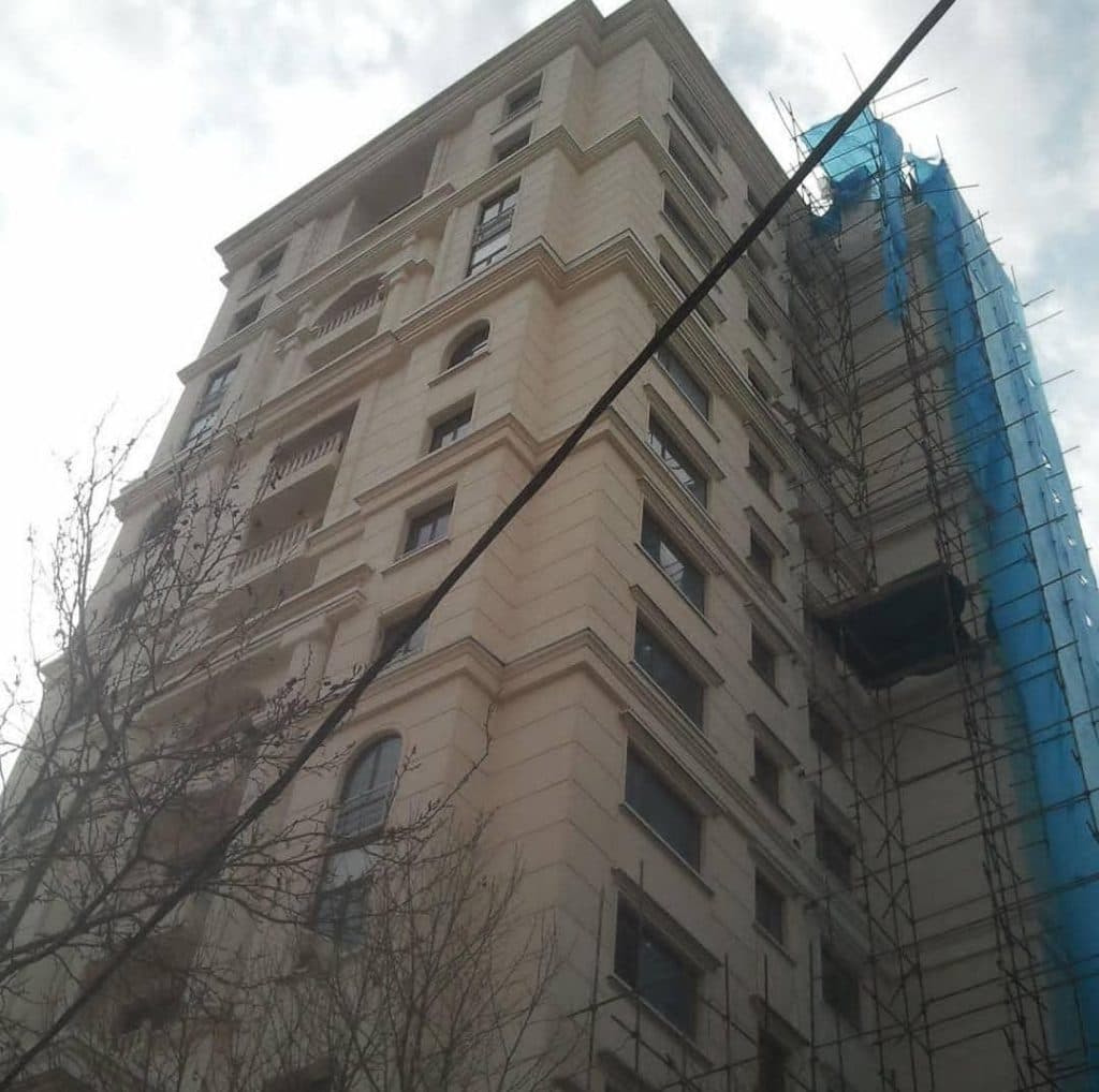 اجرای فلاشینگ نما سبلان صنعت در رامسر