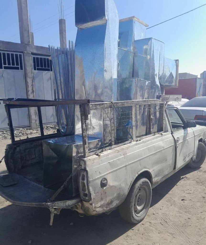 ساخت کانال تهویه برادران سرگلزائی در زاهدان