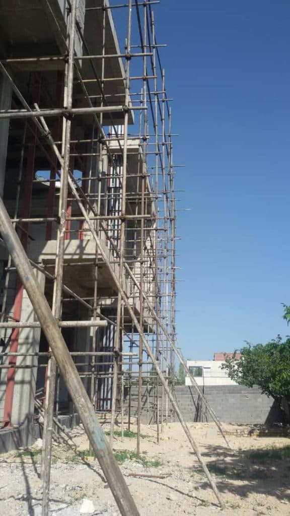 داربست فلزی نوری در دماوند