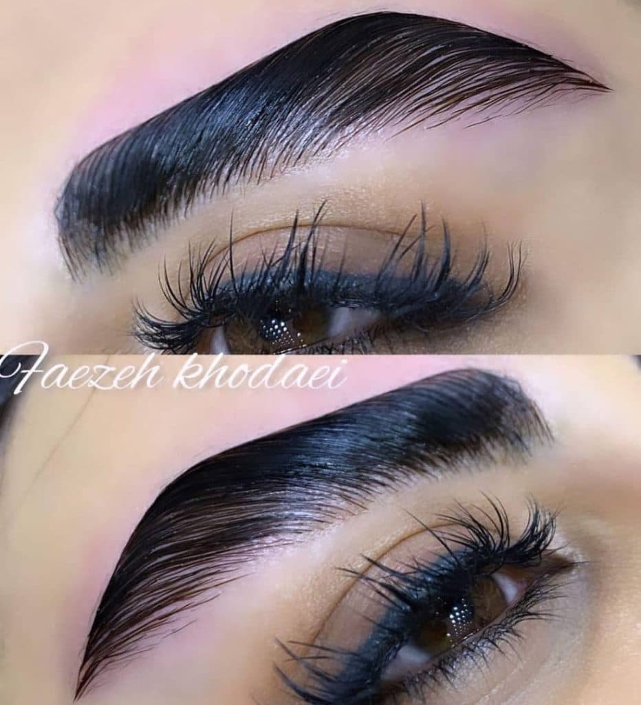 اکستنشن مژه فائزه خدایی در خرم آباد