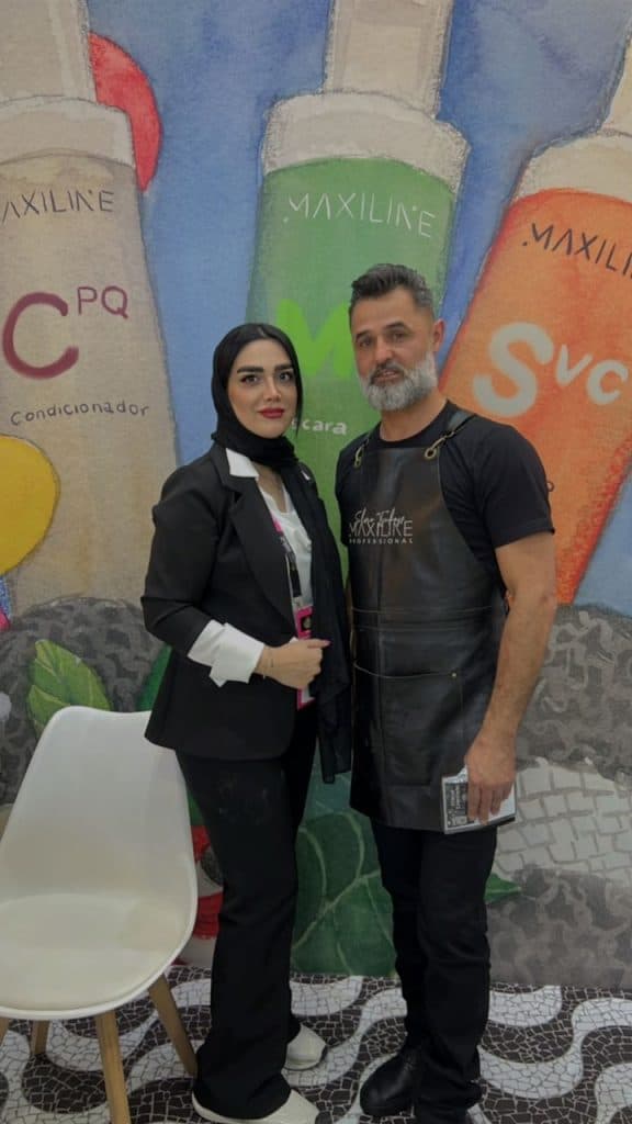 آموزش کراتین و احیا مو مهسا جعفری در فلکه جهاد رشت