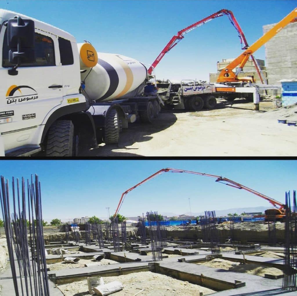 تولید بتن آماده مرصوص در کرج