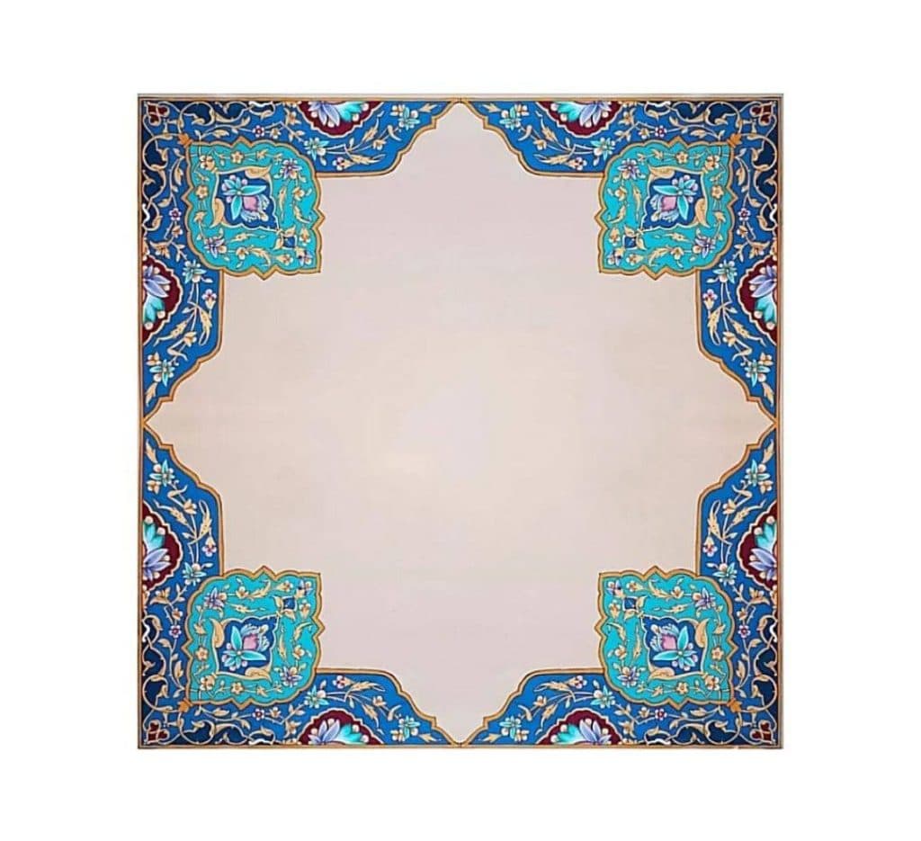 آموزش تذهیب شبنم پاک مزد در آخونی تبریز