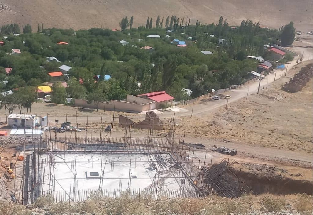 داربست فلزی نوری در دماوند