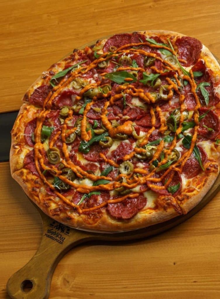 پیتزا ایتالیایی تنوری فوکو در لاهیجان