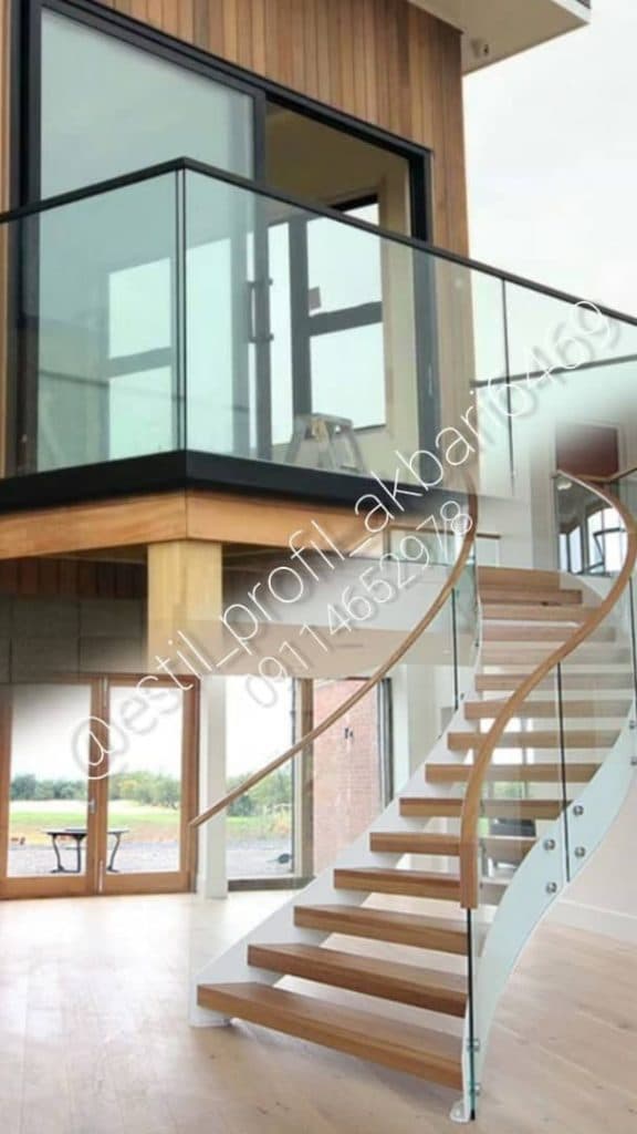 اجرای نرده استیل و آلومینیوم اکبری در نوشهر