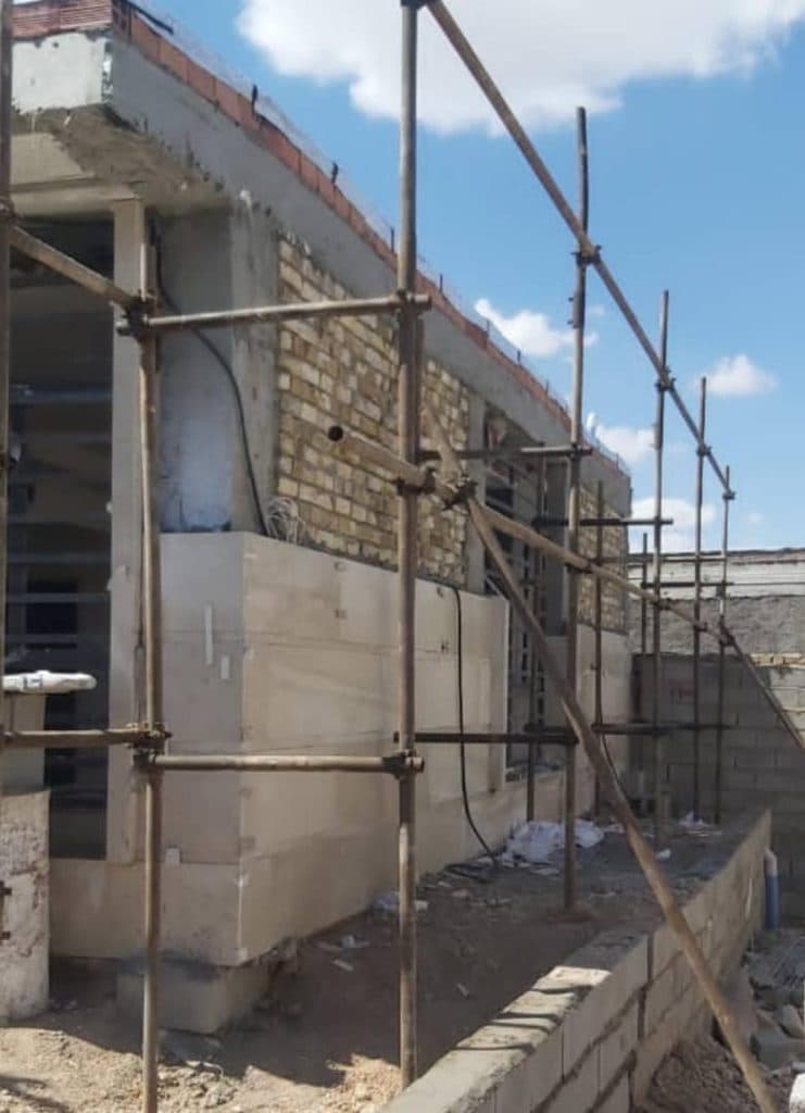 داربست فلزی سعید در شیراز