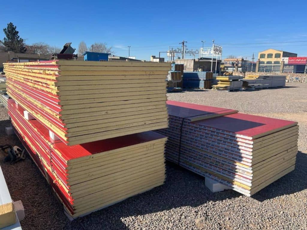 تولید ساندویچ پانل کریمخانی در تبریز