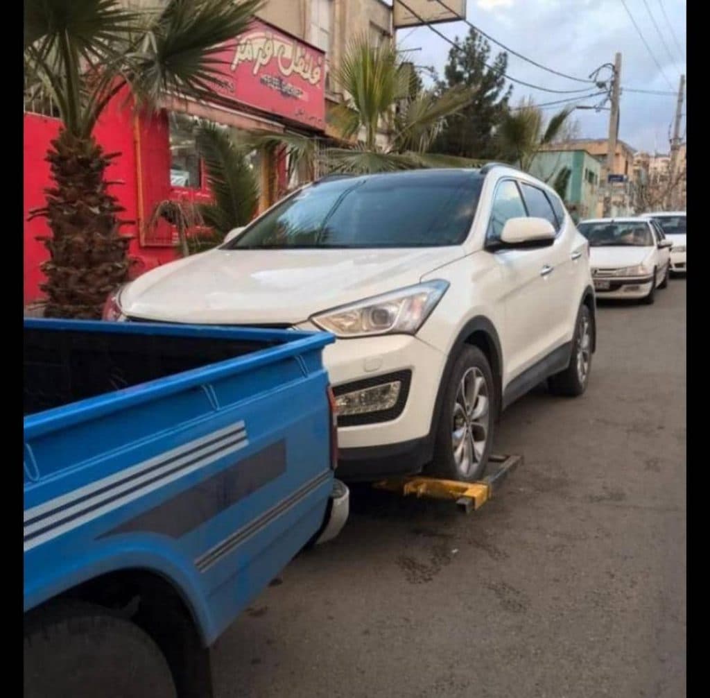 یدک کش منجزی در مسجد سلیمان