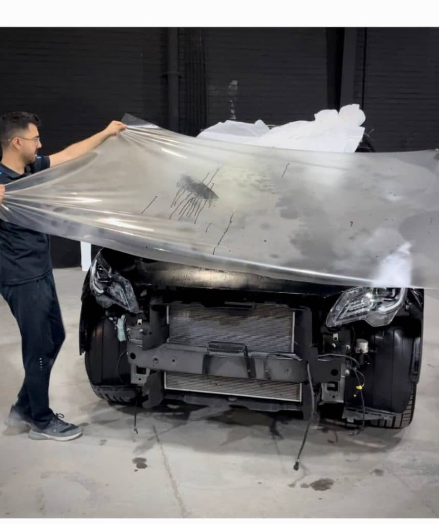 کاور ضدخش خودرو بهکار در تبریز