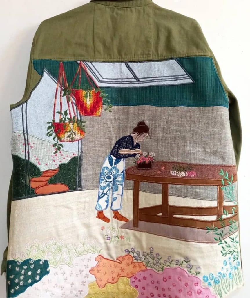 آموزش گلدوزی وجیهه ترامیده در کاشان