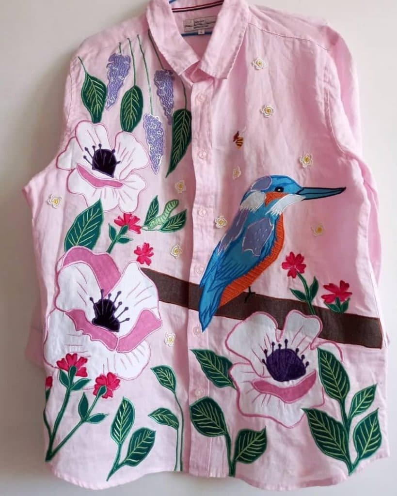 آموزش گلدوزی وجیهه ترامیده در کاشان