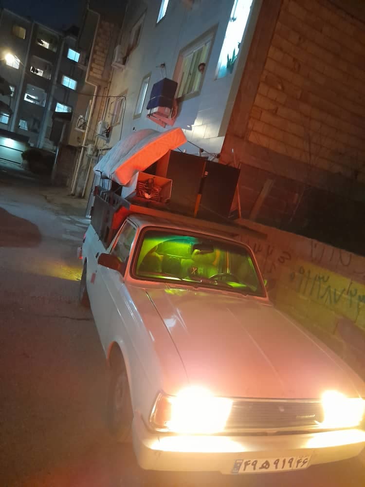 حمل بار وانت بار تلفنی فرشاد در رشت