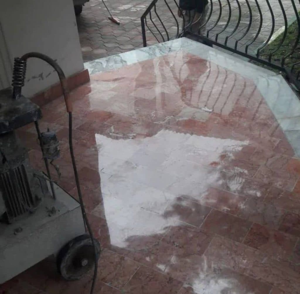 کفسابی و سنگسابی جلا در قائمشهر