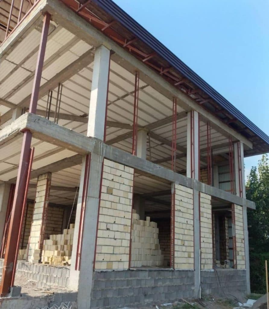 جوشکاری ساختمان مهدی در بندرانزلی