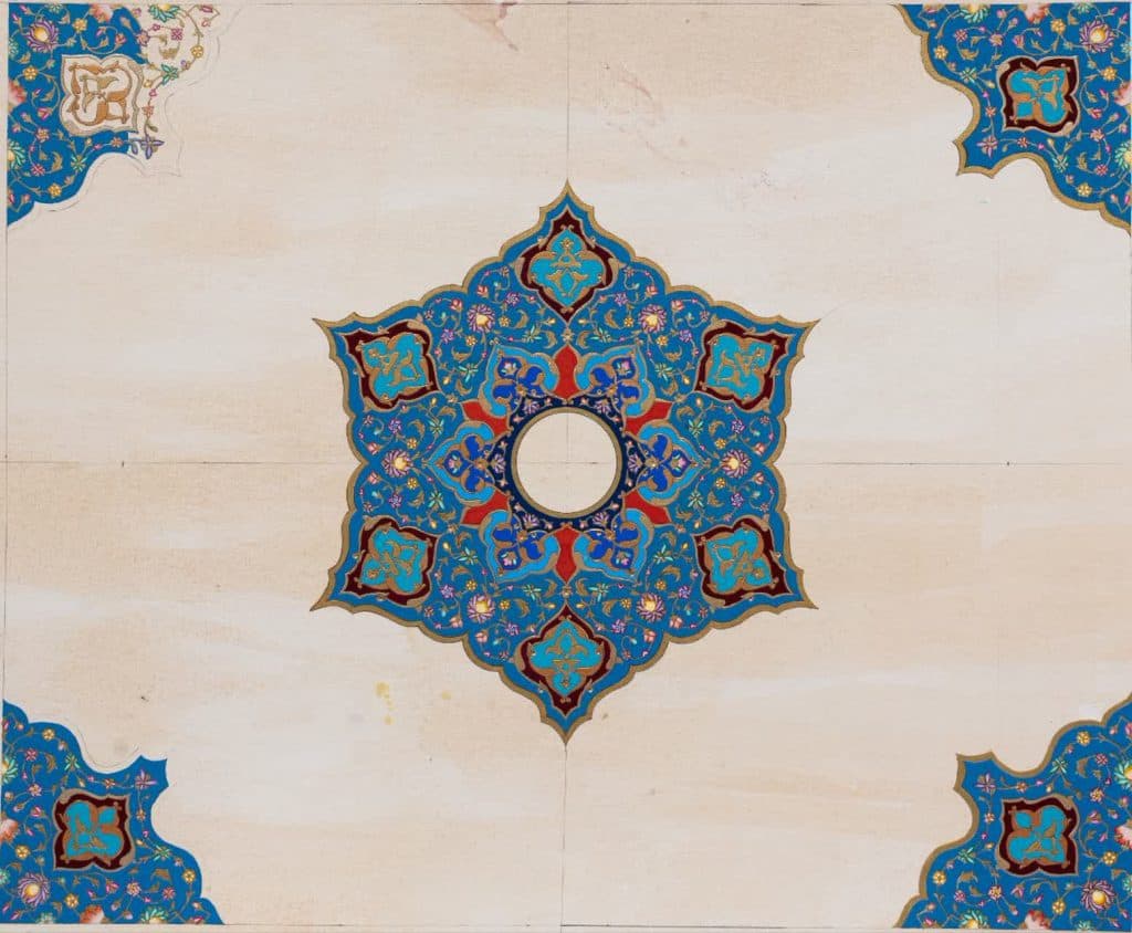 آموزش فوق تخصصی هنر تذهیب صنم نوری در شیراز