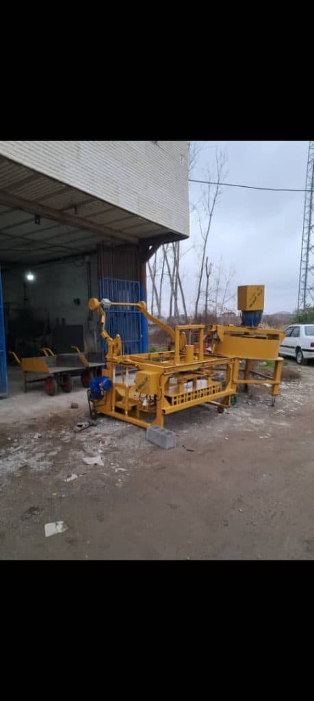 دستگاه بلوک زن جفت ویبره قنبرزاده در رودهن