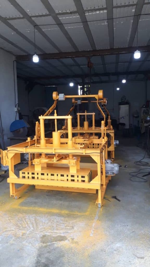 دستگاه بلوک زن جفت ویبره قنبرزاده در رودهن