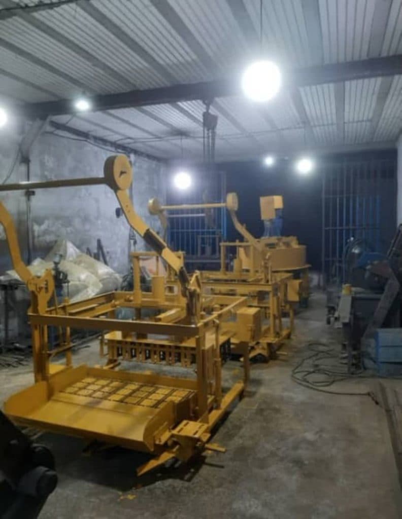 دستگاه بلوک زن جفت ویبره قنبرزاده در رودهن