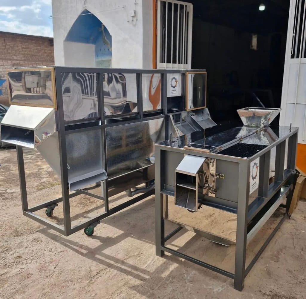 ماشین آلات فراوری پسته تاوا صنعت در رفسنجان