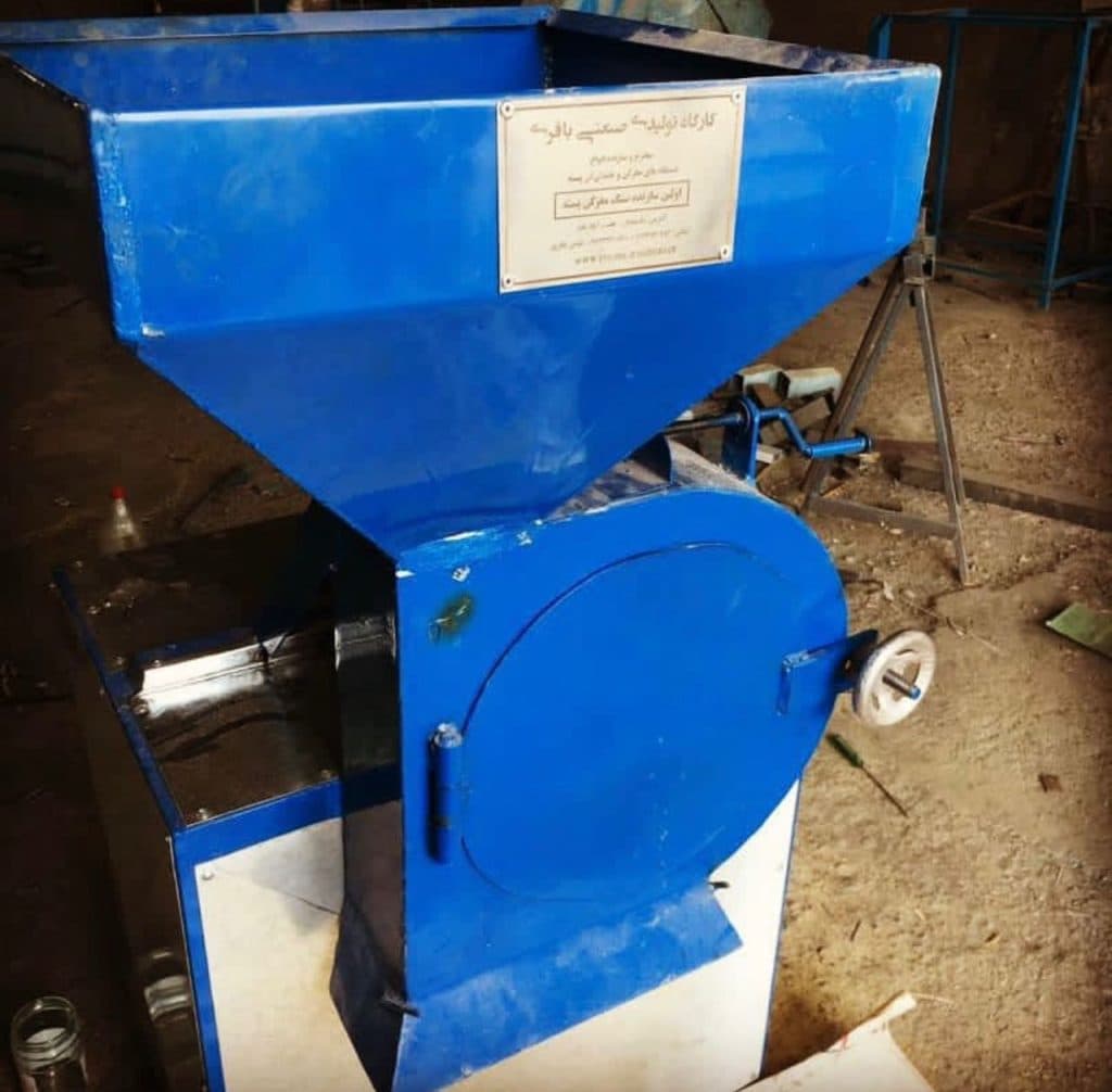 تولیدکننده دستگاه های فراوری پسته عباس باقری در رفسنجان