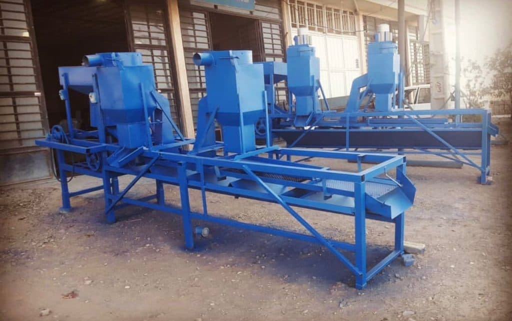 تولیدکننده دستگاه های فراوری پسته عباس باقری در رفسنجان