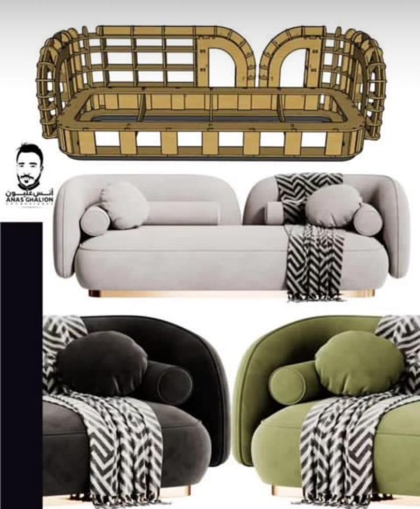 کارگاه تولیدی و تعمیرات مبل فرزند هنر در کیش