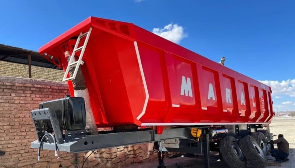 سازنده تریلی های دو محور و سه محور تریلی سازی آلفا همدان